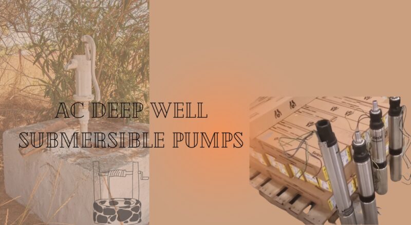 Ac Deep Well Submersible Pumps